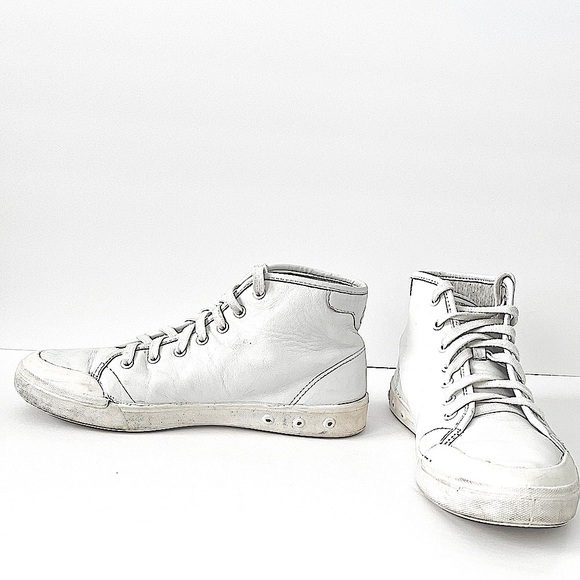 rag & bone “Standard Issue” Leather Hightops - Picture 6 of 11